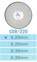 C09/220/0.20 диски алм.двухст.