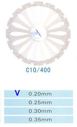 C10/400/0.20 диски алм.двухст.