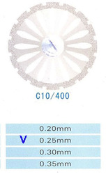 C10/400/0.25 диски алм.двухст.