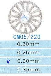 CM05/220/0.30 диски алм.двухст.