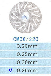 CM06/220/0.35 диски алм.двухст.