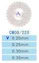 CM08/220/0.20 диски алм.двухст.