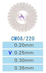 CM08/220/0.25 диски алм.двухст.
