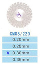 CM08/220/0.30 диски алм.двухст.