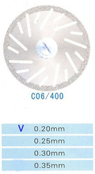 C06/400/0.20 диски алм.двухст.