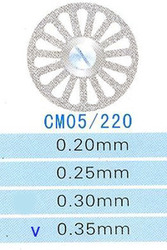 CM05/220/0.35 диски алм.двухст.